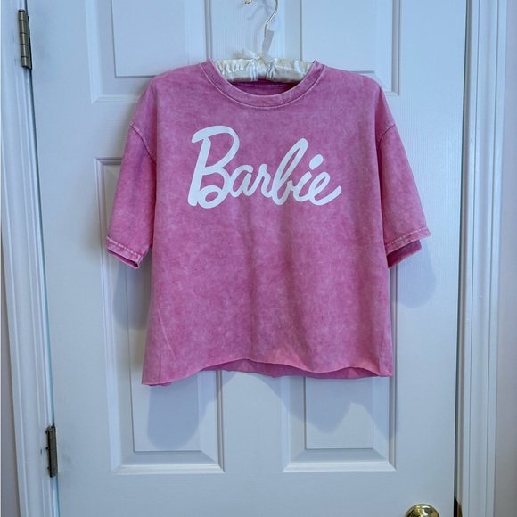 Barbie Tops - COPY - BARBIE Oversized Crop Tee